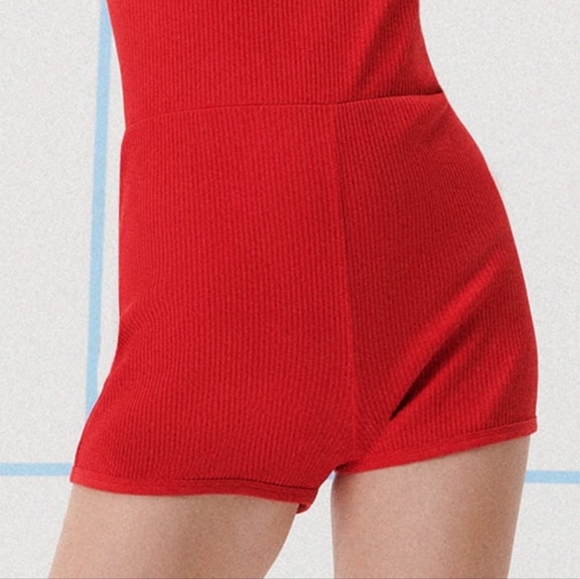 Short Halter Jumpsuit Red Zara - Picture 7 of 7